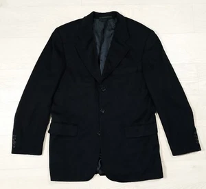HUGO BOSS Mens Loro Piana Cashmere Navy Wool Blazer Sport Coat Jacket, Size 40 - Picture 1 of 10