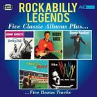 Various - Rockabilly Legends - Five Classic Albums Plus [CD]