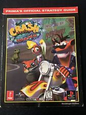 Crash Bandicoot: Warped Prima Official Strategy Guide 1998 Sony Playstation PS1