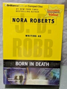AUDIO BOOK BORN IN DEATH Nora Roberts Writing as J. D. Robb Compact Disc - Imagen 1 de 4