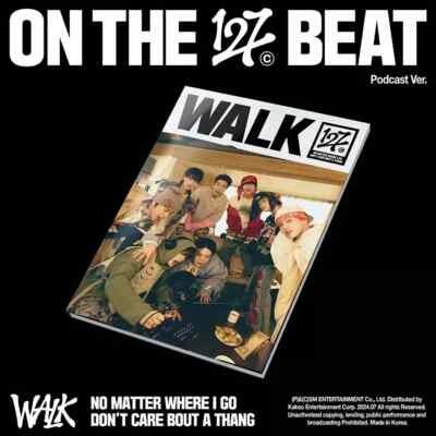 NCT 127 [WALK] 6th Album PODCAST Ver/CD+Photo Book+Sticker+Poster+2 Card+GIFT - Image 1 of 4