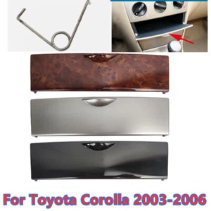 Front Center Console Storage Box Panel Cover Spring For Toyota Corolla 2003-2008 - Bild 1 von 9