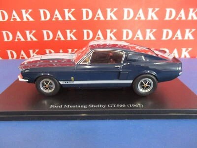 Die cast 1/24 Modellino Auto Ford Mustang Shelby GT500 1967 - Immagine 1 di 4