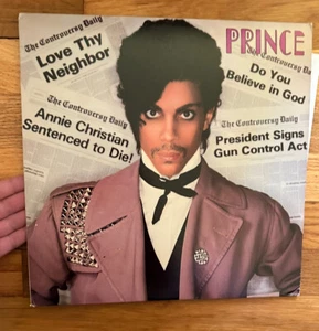 Prince Controversy LP w/POSTER original '81 synth soul funk bsk 3601 album rare! - Bild 1 von 4