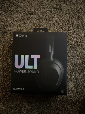 Sony ULT WEAR 900N Auriculares Bluetooth Inalámbricos con Cancelación de Ruido - Negros Nuevos Foto 1 de 2