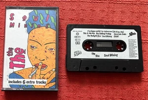 THE THE - CASSETTE TAPE WITH PAPER LABELS - SOUL MINING (WITH 6 EXTRA TRACKS) - Picture 1 of 6