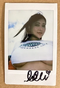 FUJIKAWA MEI CHEKI PROMO INCENTIVE JAPAN GRAVURE IDOL AUTO AUTOGRAPH - Picture 1 of 1