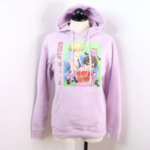 Ouran High School Host Club Hoodie Sweatshirt Damen M lila Anime Grafik - Bild 1 von 9