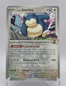 Hop's Snorlax 117/159 Reverse Holo Journey Together Pokémon TCG - Picture 1 of 2