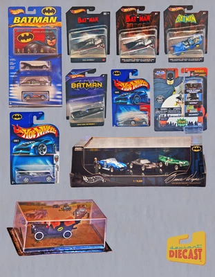 Coches deportivos Die-cast Batmóviles y Bruce Wayne's Foto 1 de 4