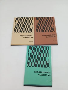 Progressions: Classics V1 V2 & V3 By Jeffrey Kunde Paperback Music Education - Picture 1 of 9