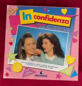 Gioco da Tavolo In Confidenza Clementoni Vintage anni 90 Bambini Ragazze - Picture 1 of 9