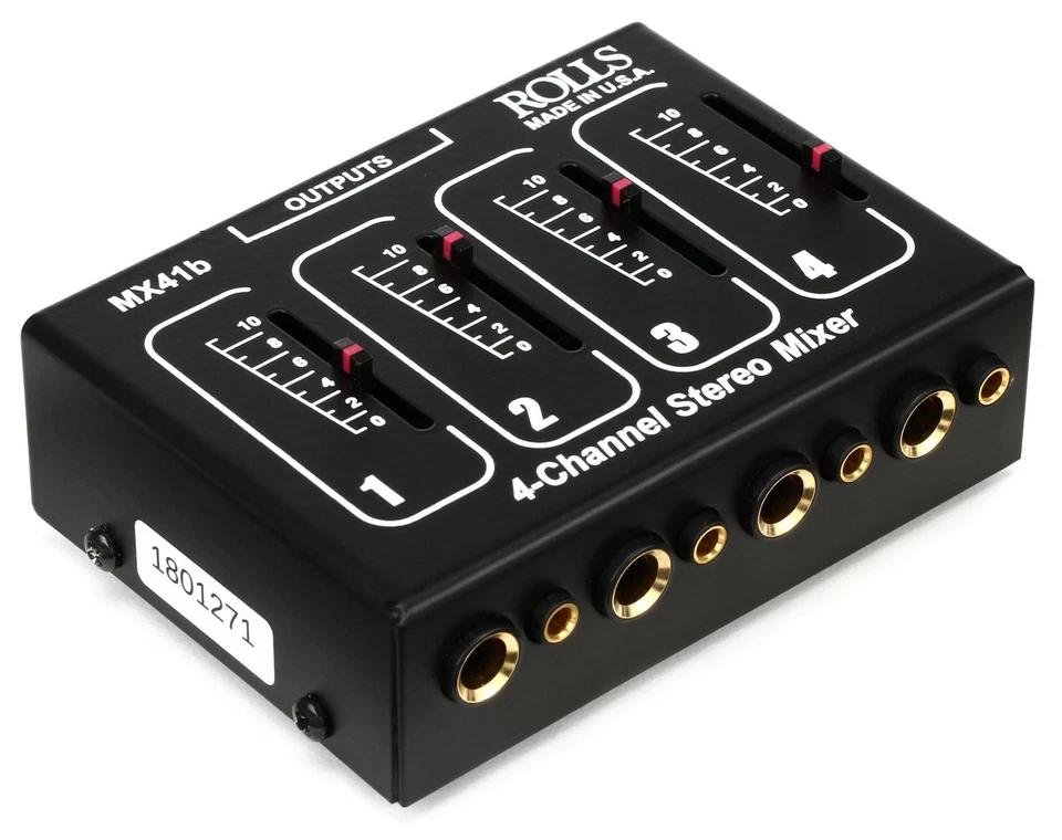 Rolls MX41B Stereo 4-channel Mixer - Image 1 of 1