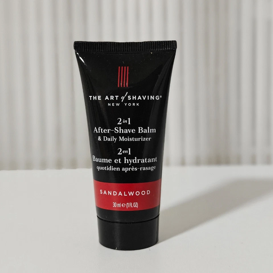 Nuevo bálsamo para después del afeitado y crema hidratante diaria de sándalo The Art of Shaving 1 oz/30 ml Foto 1 de 1