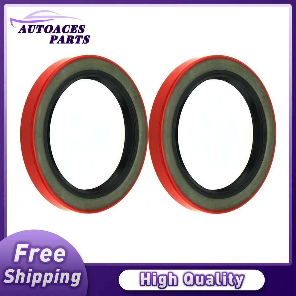 WJB 2pcs Rear Inner Wheel Seal for Chevrolet C20 1975-1982 1983 1984 1985 1986 - Image 1 of 3