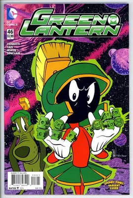 Green Lantern #46 Looney Tunes Variant 2016 quase perfeito(+) 9,6 - Imagem 1 de 2