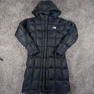 The North Face Damen Parka Jacke Medium Schwarz Gänsedaunen 600 Puffer - Bild 1 von 8