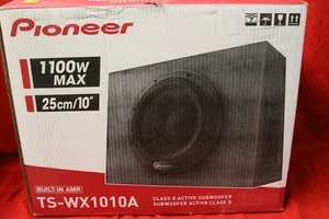 Pioneer TS-WX1010A 1100W MAX - 10" Amplified Shallow Truck Subwoofer, NEW #N1 - Picture 1 of 6