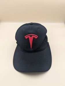 Mütze Kappe Tesla Motors rot Logo schwarz S/M elastisch bestickt - Bild 1 von 4