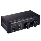 Passive Audio  Controller with Fully-Balanced & -Ended Mode XLR U6T2