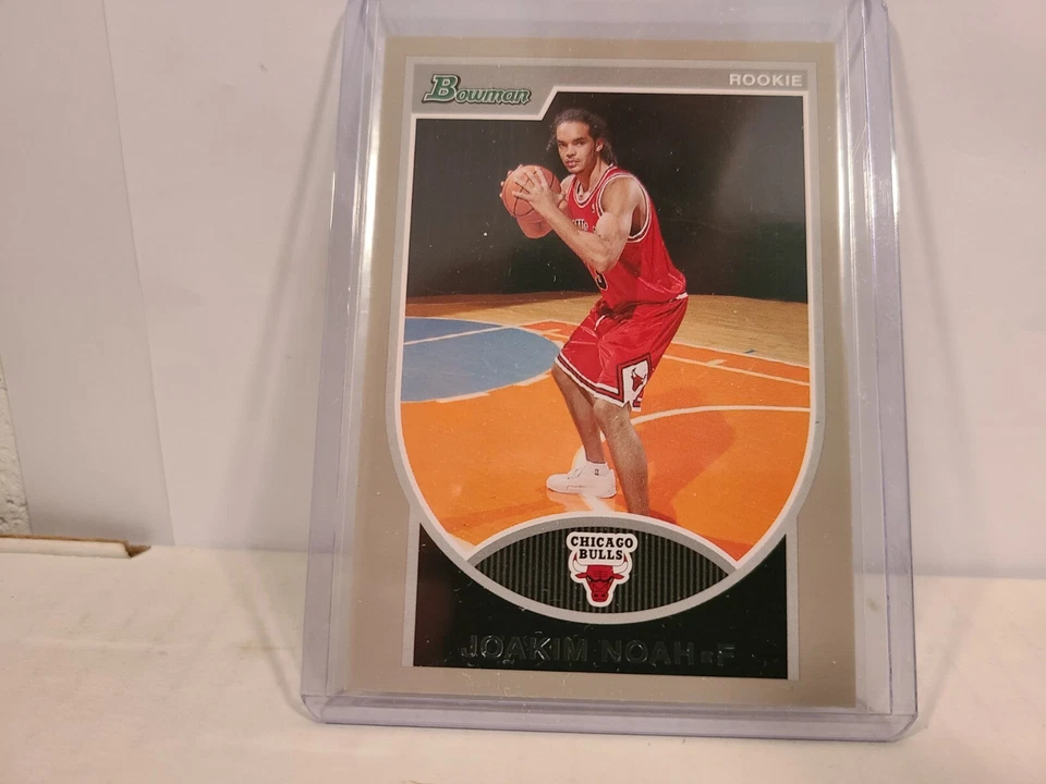 2007 2008 BOWMAN ХРОМ JOAKIM NOAH СЕРЕБРО ДЕБЮТАНТ #/199 RC GATORS BULLS РЕДКАЯ SP - Изображение 1 из 1
