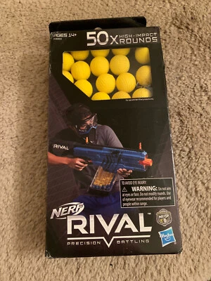 NERF Rival 50x High Impact Refill rounds - Image 1 of 2