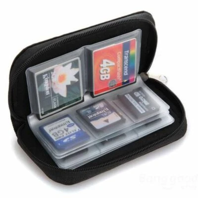 22-Slot Memory Card Case SD SIM CF Card Holder - Image 1 of 4