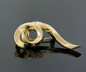 Spilla/Spilla Bobina Nastro Turbine Oro Giallo Spirale 18K Tiffany & Co. Italia - Foto 1 di 5
