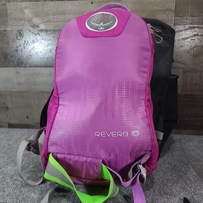 OSPREY Reverb 10 Mochila de Hidratación Senderismo Trail Lycan Rosa Exterior Caminata Paquete Foto 1 de 4