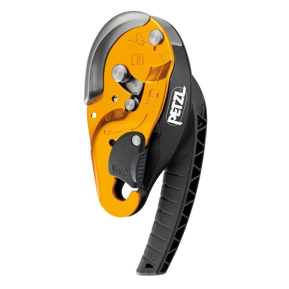 Petzl I’D S Discensore Autofrenante con Funzione Antipanico - Giallo (D020AA00)