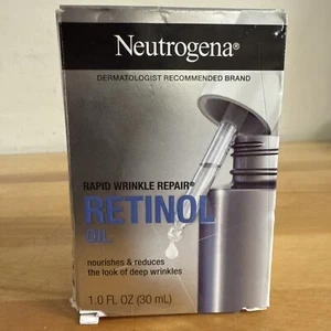 NEUTROGENA Rapid Wrinkle Repair Retinol Oil 1oz FAST FREE SHIPPING! Lot# 2942VA - Picture 1 of 2