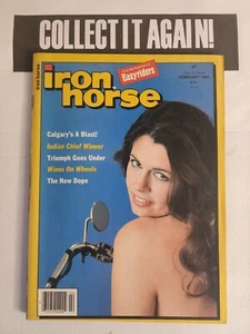 Magazine Iron Horse 1984 02 February No. 37 gd cover slightly rolled David Mann - Picture 1 of 2