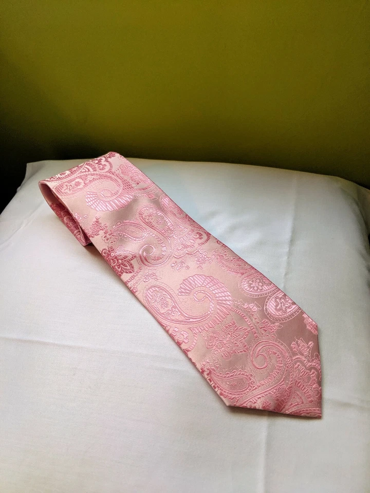 Corbata Venturi Uomo hecha a mano 100% seda con pañuelo de bolsillo Foto 1 de 1