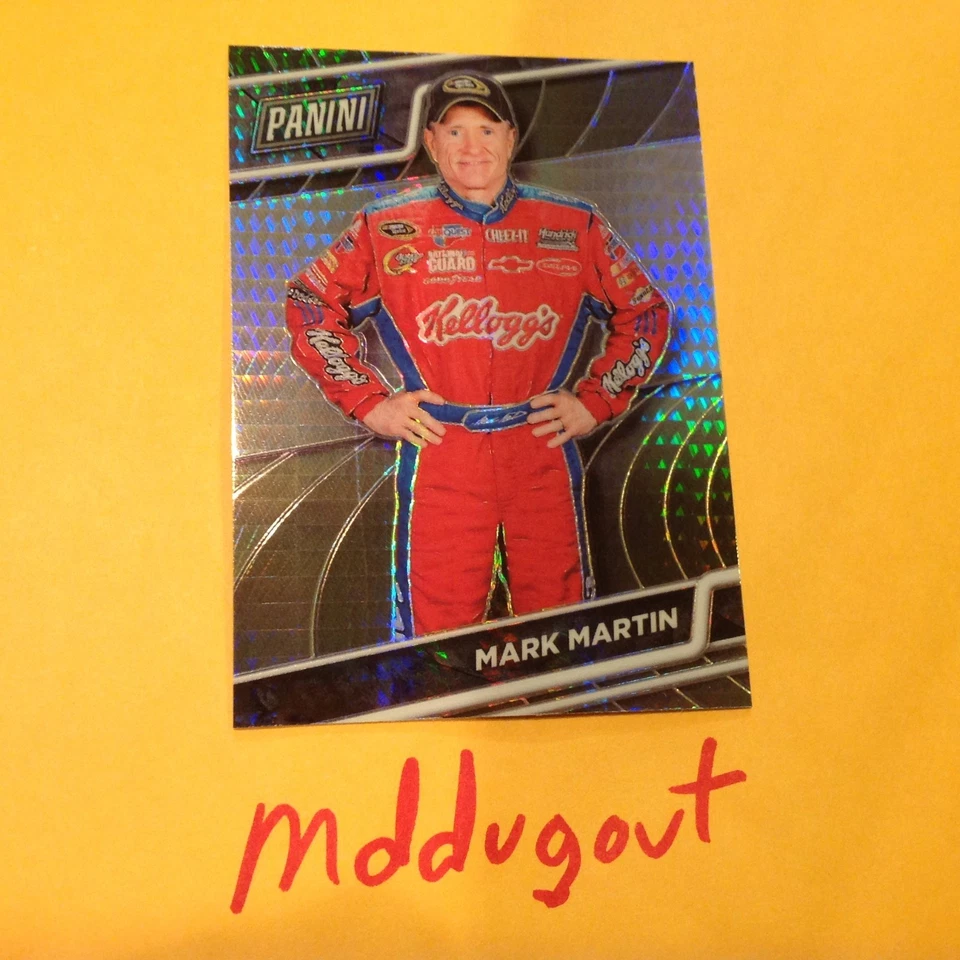 MARK MARTIN #96 Kellogg's 2016 Panini National VIP Gold Prizm Pulsar Refractor - Image 1 of 1