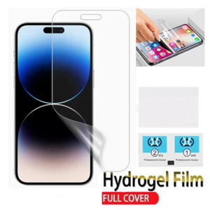PELLICOLA HIDROGEL IDROGEL PROTEGGI SCHERMO GEL SILICONE PER IPHONE 16 PRO - Foto 1 di 3