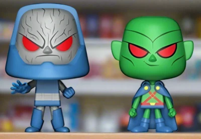Paquete de 2 figuras de vinilo Funko DC Super Heroes Darkseid & Martian Manhunter Foto 1 de 4