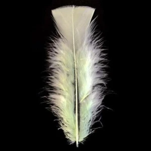 Paquete de plumas Marabou de parte superior plana 10 gramos - verde como nuevo - Imagen 1 de 1