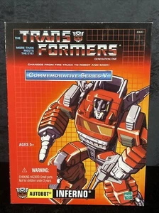 Transformers G1 Autobot "INFERNO" Commemorative Series 5 Re-Issue (2003) - Picture 1 of 24