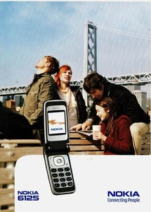 NOKIA 6125. Manuale d'uso, 2007. In italiano - Zdjęcie 1 z 1