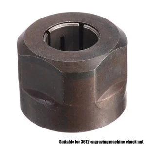 Collet Nut 1/2" Replacement 22.5*27mm Plunge Router Hardness Practical - Picture 1 of 12
