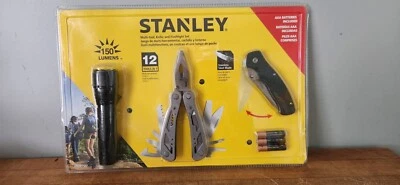 Juego de multiherramientas Stanley 12 en 1 de 3 piezas  Foto 1 de 4