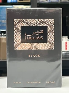 Rasasi Hawas Black Eau de Parfum for Men 3.38 fl. oz. / 100ml - Picture 1 of 3