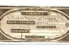 1 $ "BANQUE DE WINDSOR" (VERMONT) ANNÉES 1800 $ 1 $ "BANQUE DE WINDSOR" (VERMONT) NON CIRCULÉE !