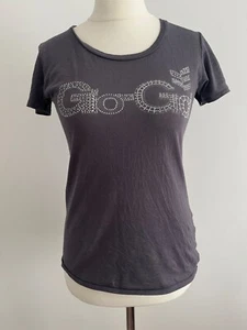 Gio-Goi womens rhinestone t shirt size M - Picture 1 of 9