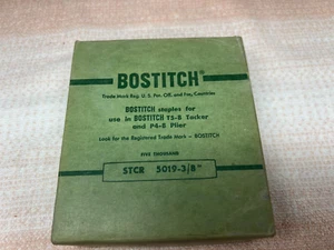 Bostitch STCR 5019 3/8" Staples 5000 pcs for T5-8 Tacker/P4-8 Plier, Fast Ship! - Picture 1 of 4