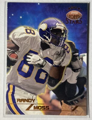 Randy Moss 1998 Topps Stars Bronze Rookie Card #66 RC Minnesota Vikings /8799 - Image 1 of 4