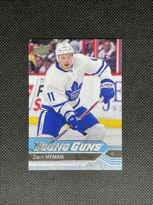 2016-17 Upper Deck Series 1 Zach Hyman Young Guns Toronto RC No. 222 - Image 1 of 2