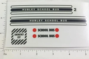 Hubley School Bus Replacement Sticker Set HB-005 - Picture 1 of 1