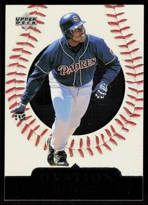 1999 Upper Deck Ovation Tony Gwynn #55 BASEBALL CARD San Diego Padres - Image 1 of 2