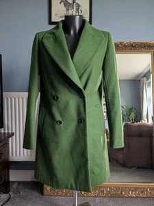 Smart Wintermantel Zara Größe M grün zweireihig - Bild 1 von 11